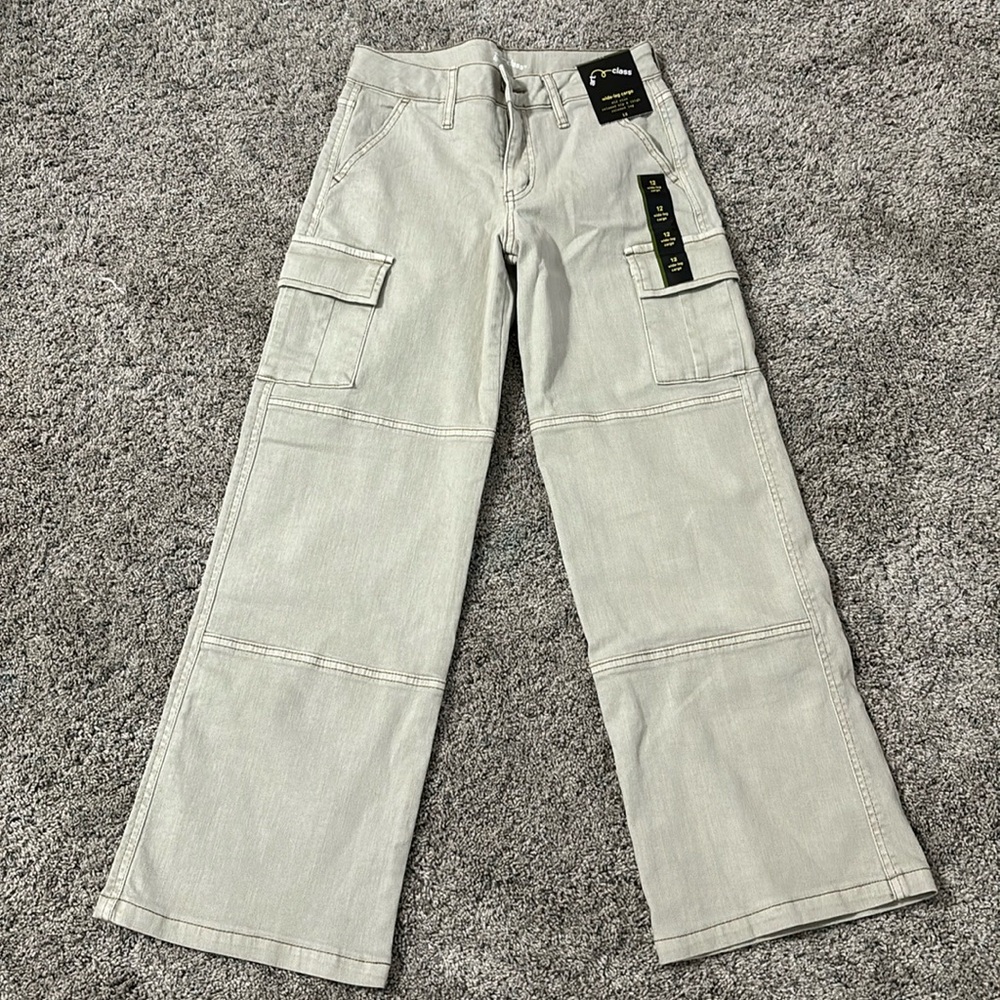 Target kids- wide leg cargo